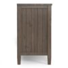 Lev - Handcrafted TV Media Stand - Smoky Brown - Image 3