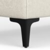 Ava - Mid Century Ottoman - Cream - Image 4