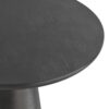Gloria - Cast Aluminum Side Table - Black - Image 6