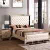 Full Bed For Modern Spaces Contemporary - Off White - Image 7
