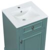 Bathroom Vanity With Sink, Soft Close Door - Green - Image 16