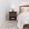 Amherst - Bedside Table - Natural Aged Brown - Image 8