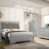 Chic Transitional Full Bed - Champagne - Image 5