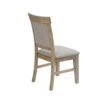 Dining Side Chair With Cushioned Seats And Backs (Set of 2) - Cream / Gray - Image 9