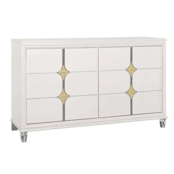 Uriuni - Dresser - Gold / White