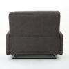 Alma - Contemporary Upholstered Loveseat Recliner - Slate - Image 13