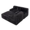 Cloud - Sectional Sofa Upholstered Couch Free Combined Sofa - Black - Image 16