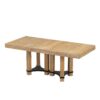 Topmax - 7 Piece Rustic Extendable Dining Table Set With Removable Leaf, 2 Arm Chairs And 4 Armless Chairs - Natural - Image 8