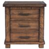 Drawer Reclaimed Solid Wood Framhouse Nightstand - Natural - Image 8