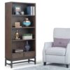 Banting - Mid Century Bookcase - Walnut Brown - Image 8