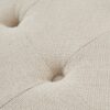 Cedric - Accent Ottoman With Tufted Top And Storage Shelf - Cream - Image 8