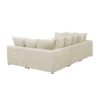 Haven - 6 Piece Modular Sectional - Cream - Image 5