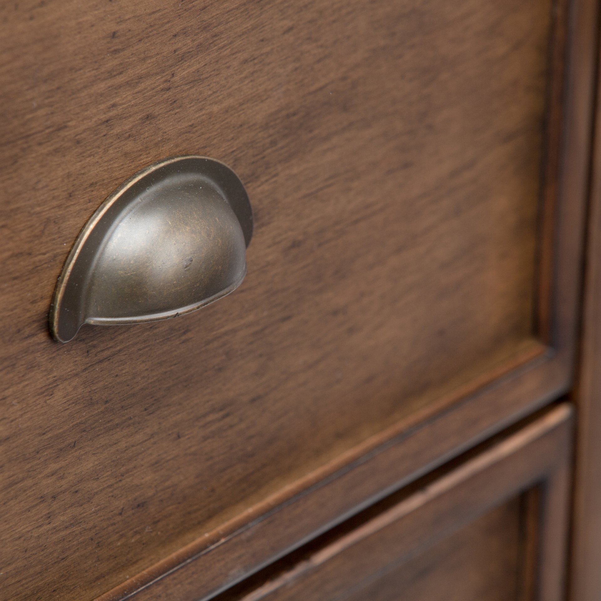 Redmond - Medium Storage Cabinet - Rustic Natural Aged Brown - Image 7