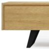 Lowry - Handcrafted TV Media Stand - Oak - Image 5
