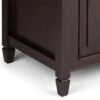 Connaught - Storage Bench Trunk - Dark Chestnut Brown - Image 4