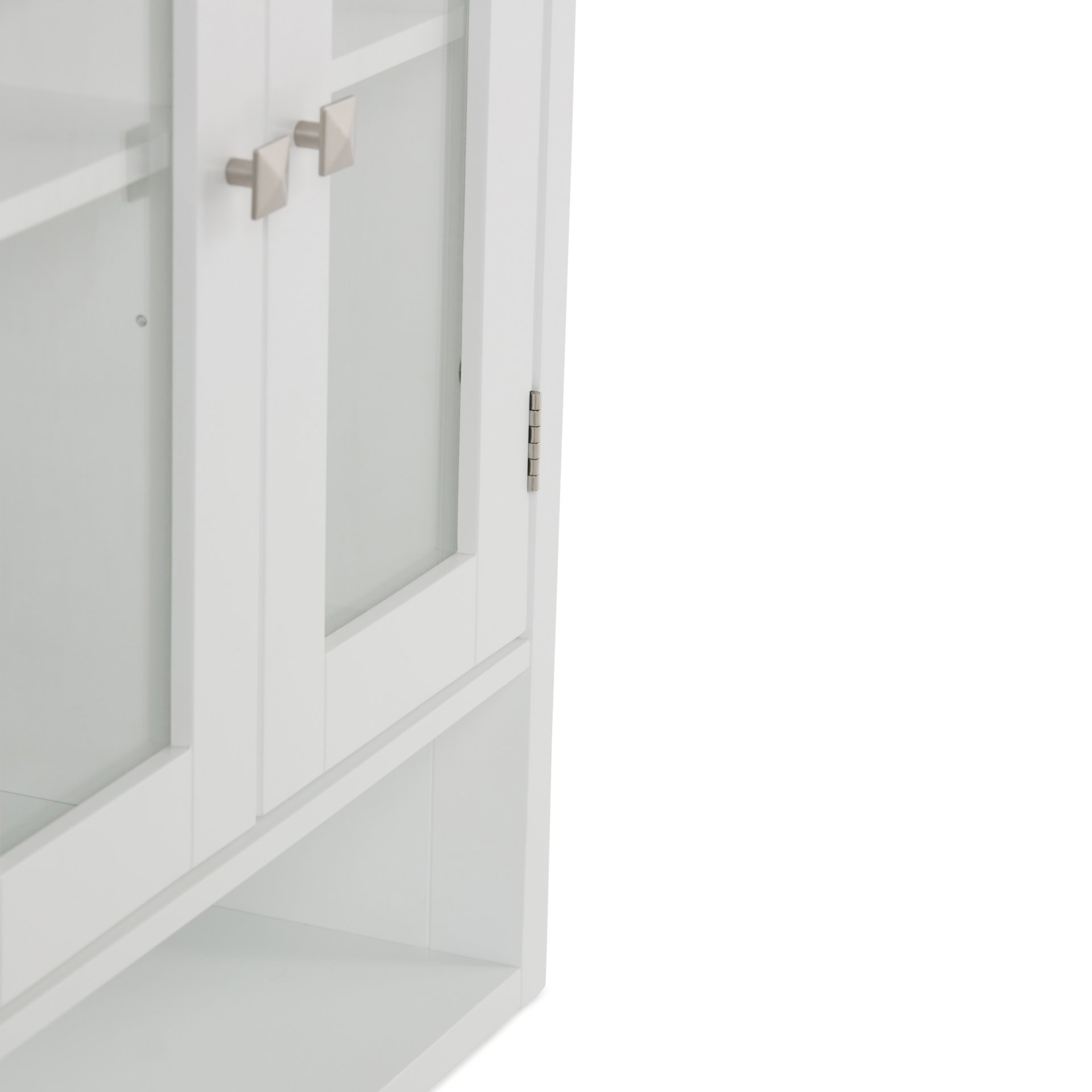 Acadian - Double Door Wall Cabinet - Pure White - Image 5