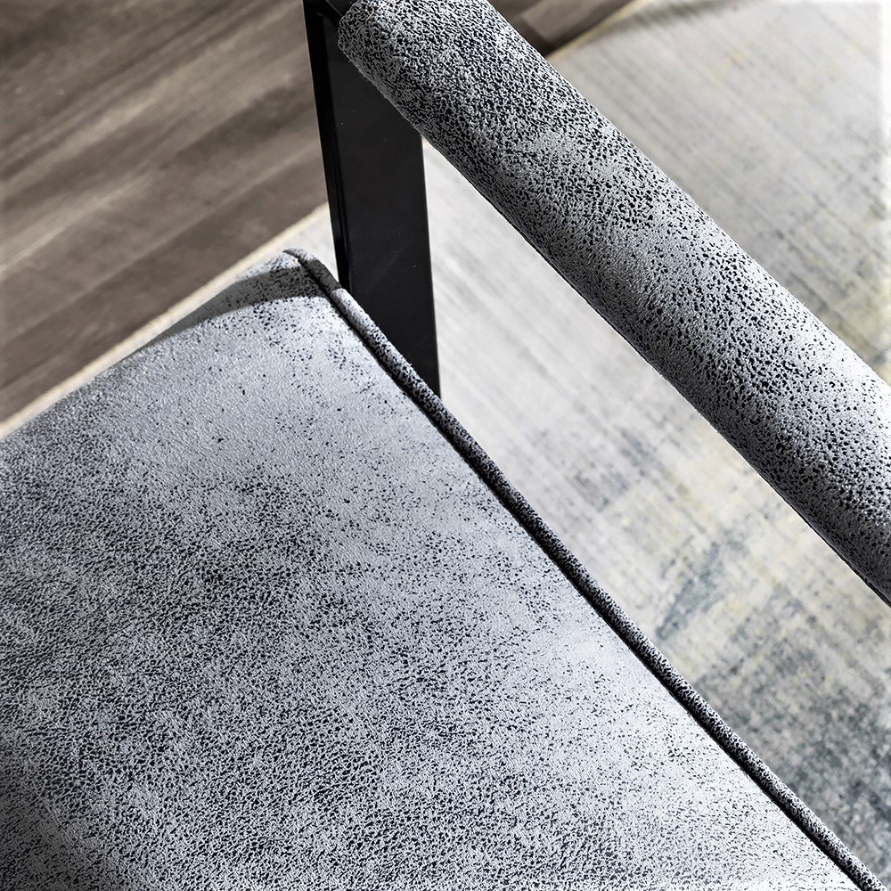 Direct - Classic Mid Century Modern Accent Chair With Durable Square Frame - Gray - Image 6