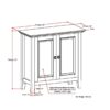 Amherst - Low Storage Cabinet - Hickory Brown - Image 8