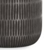 Juno - Cast Aluminum Side Table - Black - Image 5