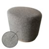 Oval Accent Ottoman - Brown - Image 4
