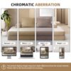Multifunctional Convertible Sofa Bed With 2 Tumbler Backrests And 2 Pillows, Diy Modern Upholstered Couch - Camel - Image 16