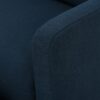 Alma - Contemporary Upholstered Loveseat Recliner - Navy Blue - Image 14
