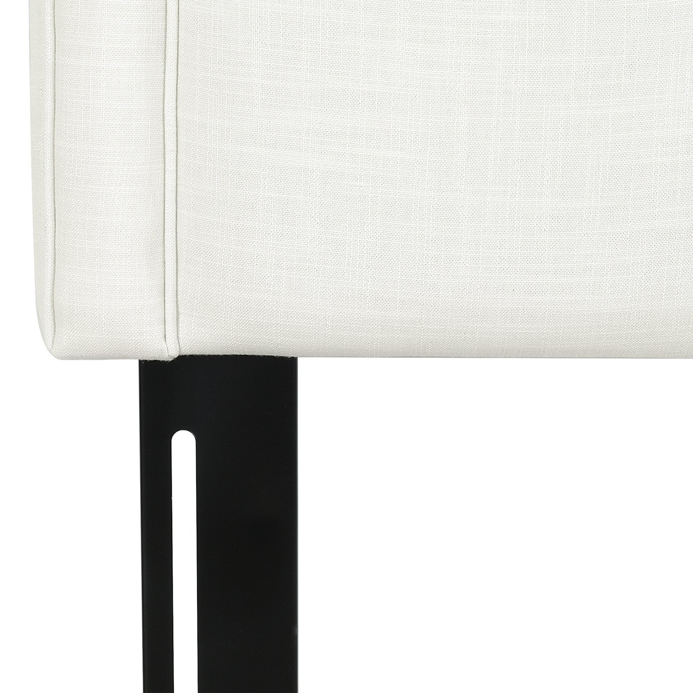 Catherine - Upholstered King Headboard - Antique White - Image 6