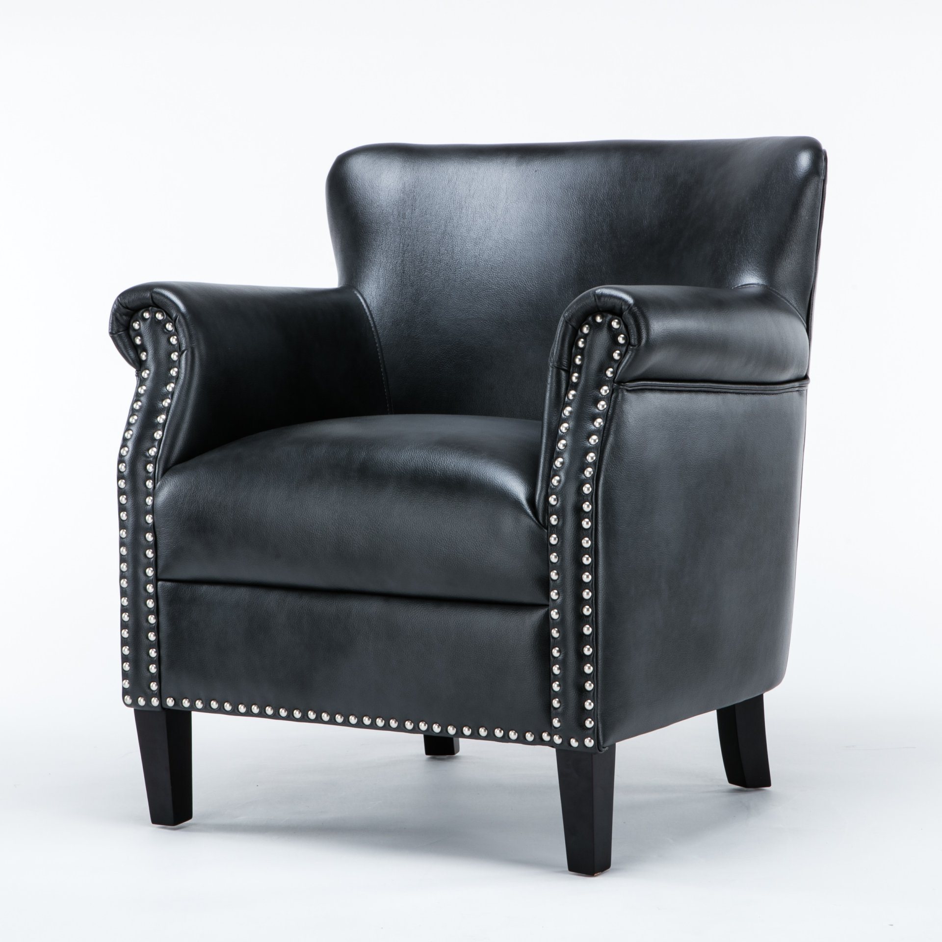 Hadley - Club Chair With Upholstery - Charcoal - Image 10
