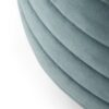 Vivienne - Round Pouf - Turquoise - Image 4