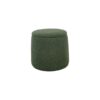 Round Storage Ottoman With High Resilience Foam - Green - Image 4