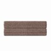 Modern Floor Sofa With 2 Pillows, Convertible Teddy Fabric Foam Filled Sleeper Sofa Bed, Full Size Folding Mattress For Living Room Guest Bed, Playroom, No Assembly Required - Brown - Image 10