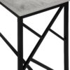 Accent Console Table For Entryway, Contemporary And Modern - Gray - Image 5