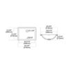 Rectangular Undermount Bathroom Sink With Overflow, 21" X 14" - White - Image 3