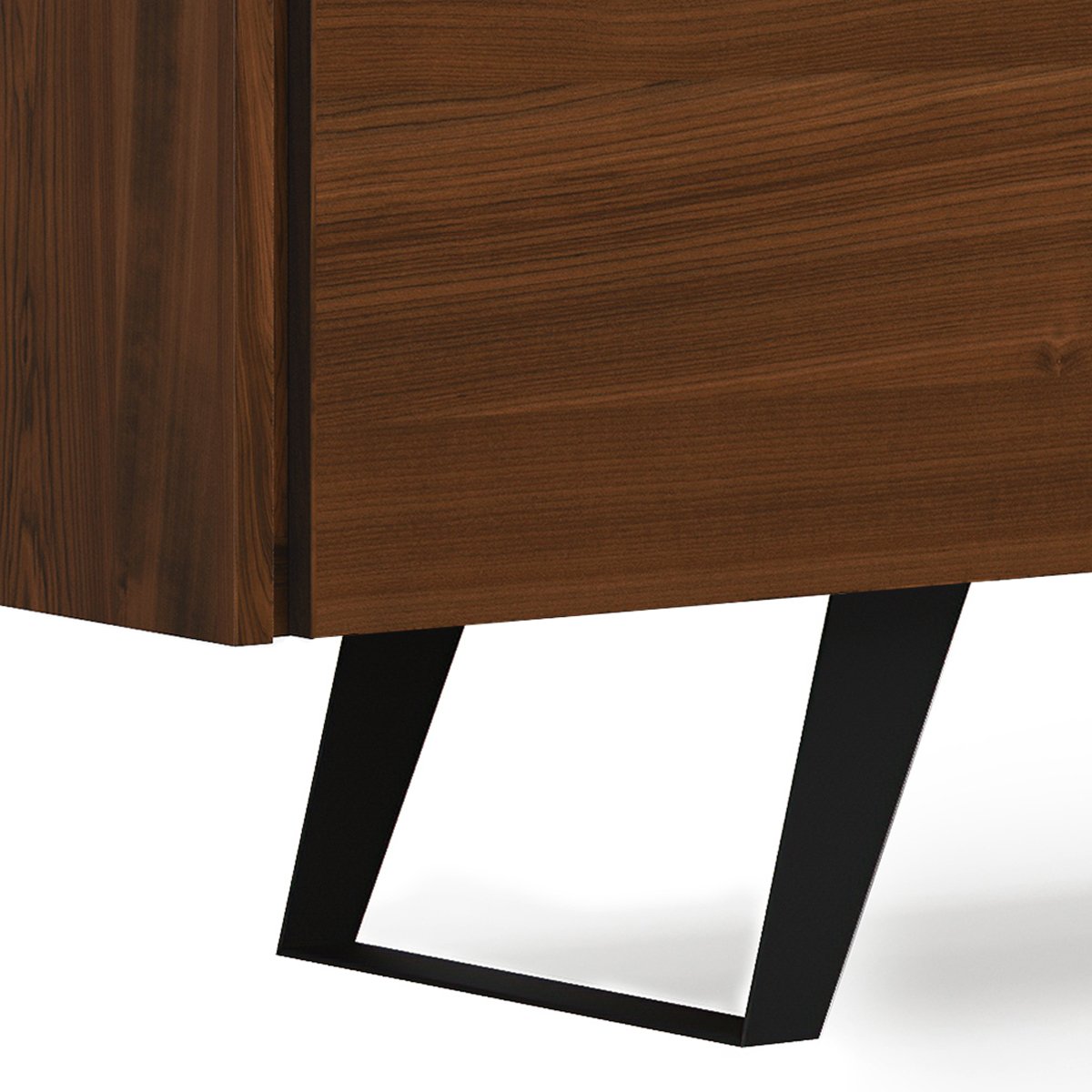 Lowry - Handcrafted TV Media Stand - Walnut - Image 5