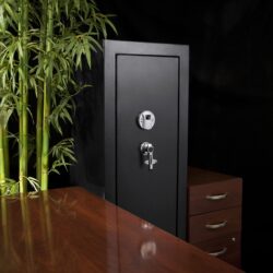 9.33 Cubic Ft Tall Biometric Rifle Safe - Black