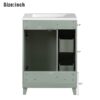 24" Bathroom Vanity Cabinet With Sink - Green - Image 10