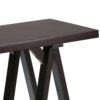 Sawhorse - Console Sofa Table - Dark Chestnut Brown - Image 6