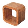Darcy - Round Nightstand - Brown - Image 4