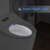 Smart Bidet Toilet Seat With Side Knob Adjustable Heated Seat With Water Temperature And Pressure Adjustment Portable Bidet - White - Image 8