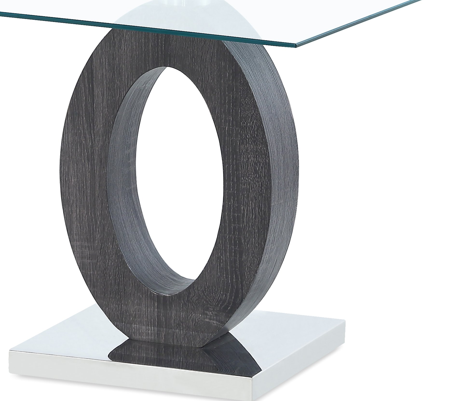 Tracker - End Table - Brown White - Image 4