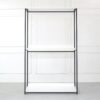 Fiona - Wood And Metal Walk In Closet With Shelf Melamine - White - Image 4