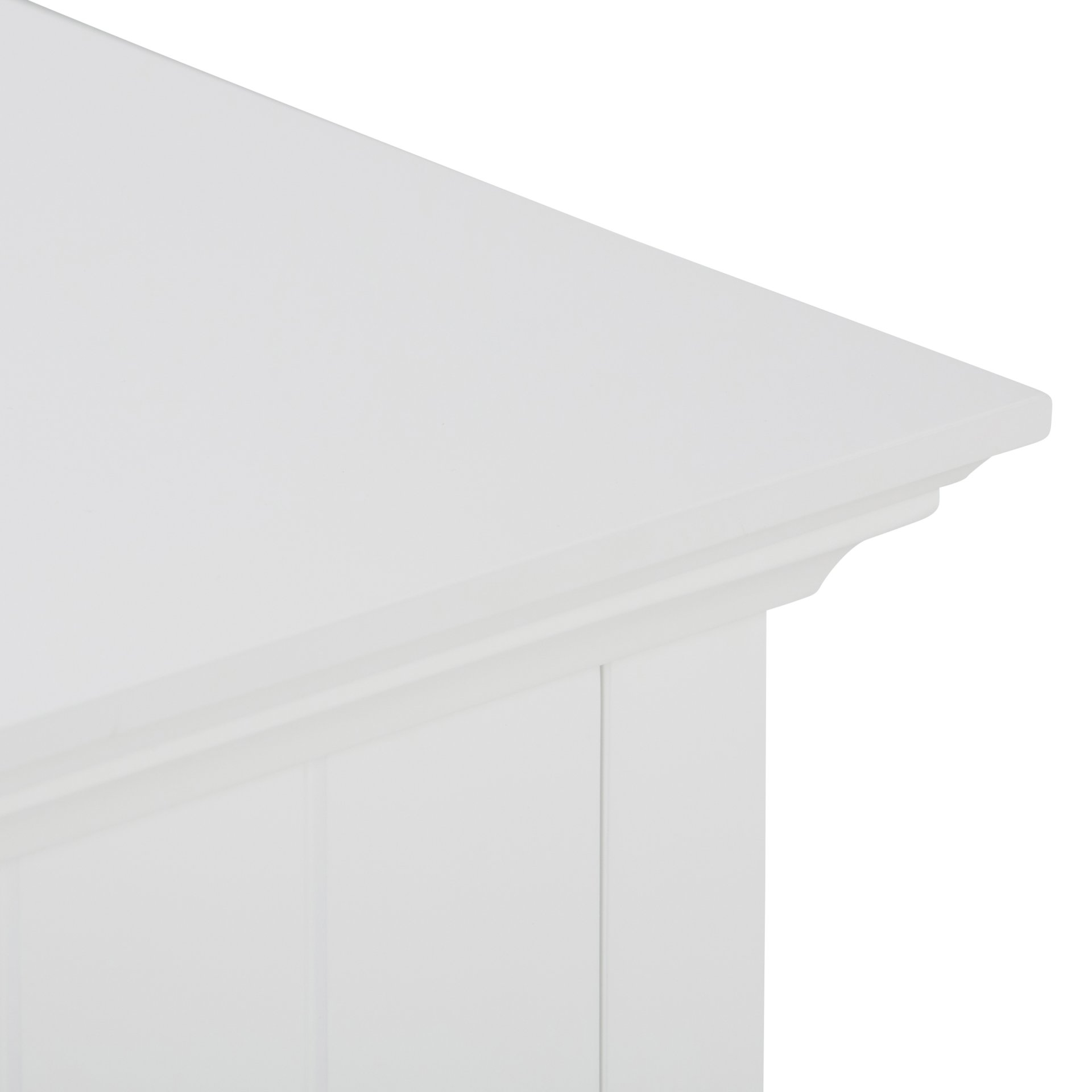 Acadian - Four Drawer Floor Storage Cabinet - Pure White - Image 3