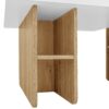 Nesting Coffee Tables Farmhouse, Rectangle Coffee Table Living Room Sofa Side Table For Living Room (Set of 2) - White - Image 5