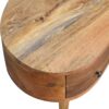 Mini Wave Coffee Table - Oak - Image 8