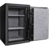 4.39 Cubic Ft Fireproof Safe Vault - Black - Image 4