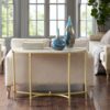 Bordeaux - Console Table - White / Gold - Image 2