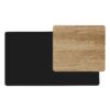 Nesting Coffee Tables Farmhouse, Rectangle Coffee Table Living Room Sofa Side Table For Living Room (Set of 2) - Black - Image 9