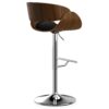 Amery - Adjustable Swivel Bar Stool - Black - Image 3
