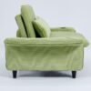 Multi Functional Sofa Bed With Adjustable Armrests And Backrests - Green - Image 11