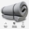 Memory Foam Camping Mattress Foldable, Portable Comfort With Water Resistant Cover - Gray - Image 7